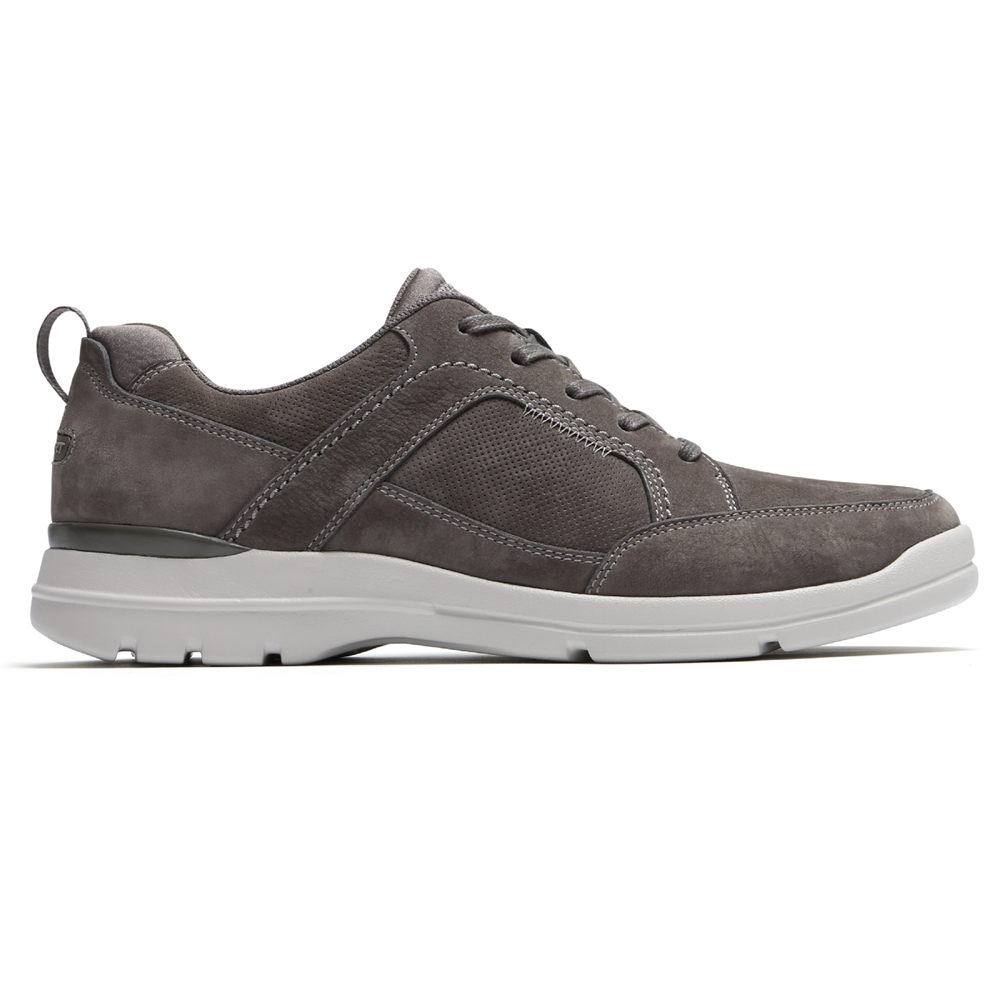 Rockport Mens Sneakers Dark Grey - City Edge Lace-Up - UK 289-TNJHWA